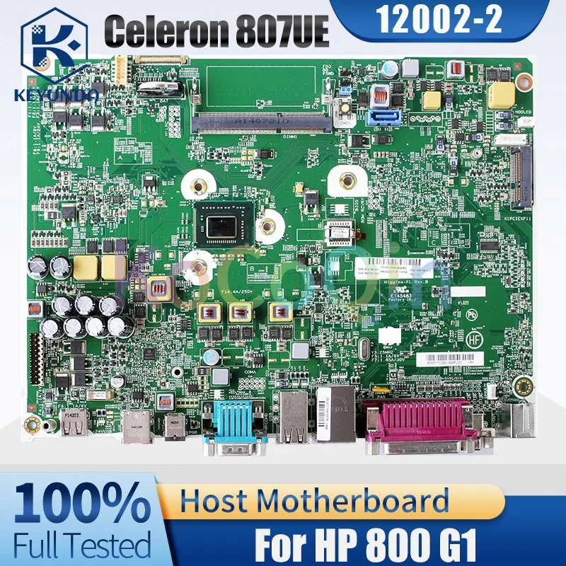 Original For HP 800 G1 AIO All-in-one Mainboard 12002-2 SR0NB Celeron 807UE 674784-001 665796-001 DDR3 Mainboard