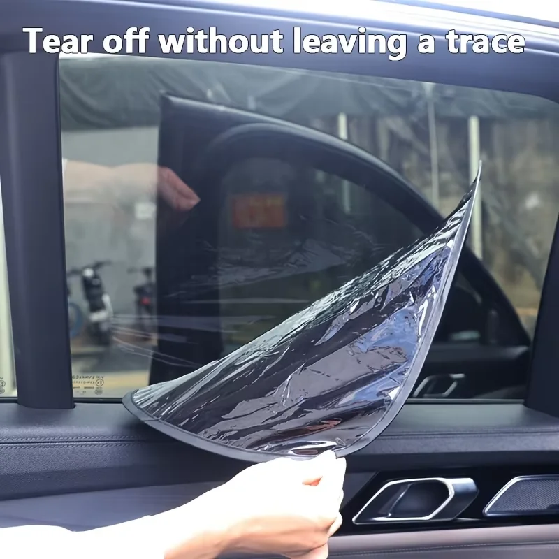 Lcars Car Side Window Sunshade, Universal Model Electrostatic Sunshade, Car Sun Protection Side Panel, Sunshade Curtain Available for Driver's Seat