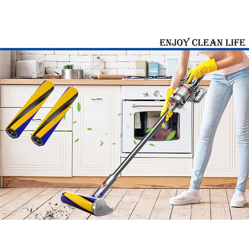 Sostituzione spazzola a rullo per aspirapolvere portatile Dyson V12 Detect Slim V10 Digital Slim, codice articolo971634-01