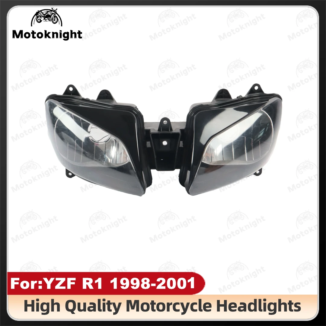 

Motorcycle Front Headlight Head Light Lamp Assembly For Yamaha YZF R1 YZF-R1 1998 1999 Brand New High Quality