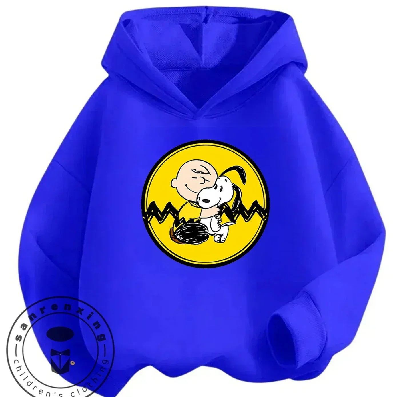 Street Fashion Kids Hoodie Cute Cartoon Graphic Autumn Winter Casual Sweatshirt Snoopy 3 14 Years