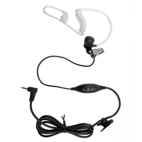 Air Acoustic Tube Earpiece With Microphone, Walkie Talkie, Radio Headset, 2.5mm Jack, for M880, T228, T328, T388, VT8