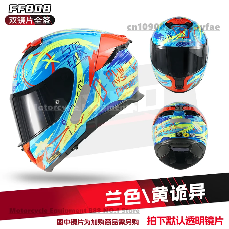 

2025 NEW Original LS2 STREAM 2 FF808 motorcycle helmet ls2 STREAM II full face Helmets casco moto capacete