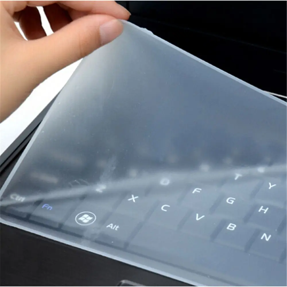 Universal Dustproof Waterproof Silicone Gel 10-17inch Notebook Keyboard Cover Laptop Keyboard Protective Film