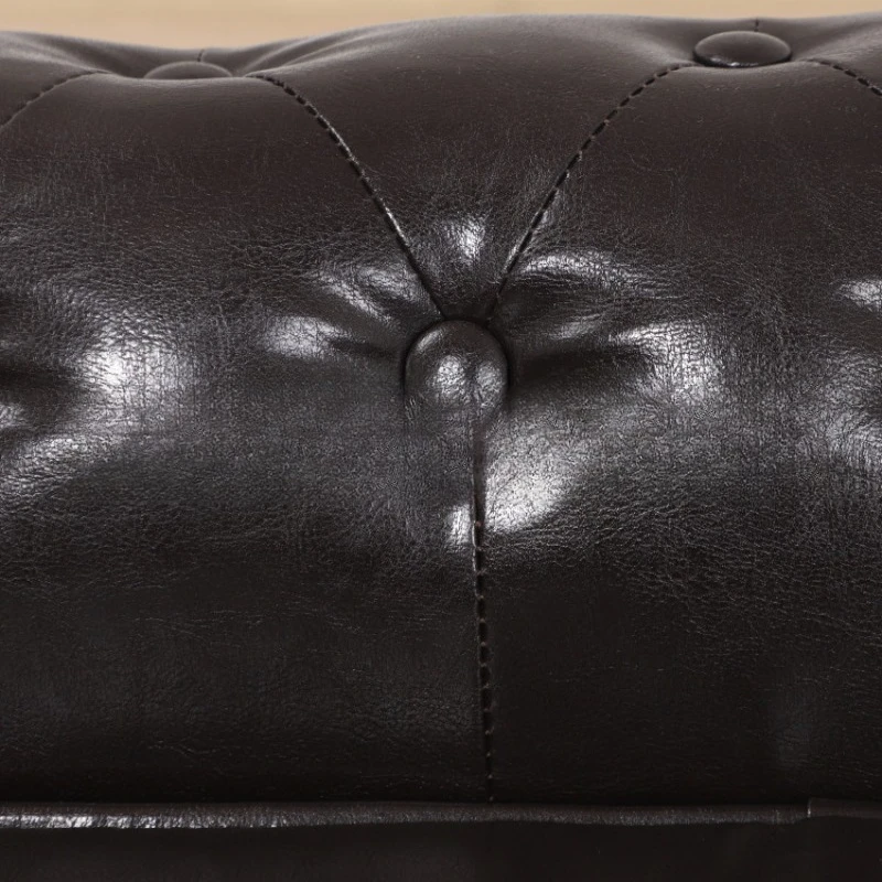 Large leather pet bed, waterproof and dirt-resistant cat and dog universal medium and large bed 3