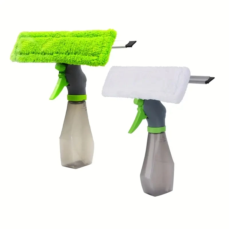 

1Pcs Glass Wiper with Scraper and Sprayer -Handheld Shower Window Cleaner - Squeegee for Window,Bathroom Cleaning Tool