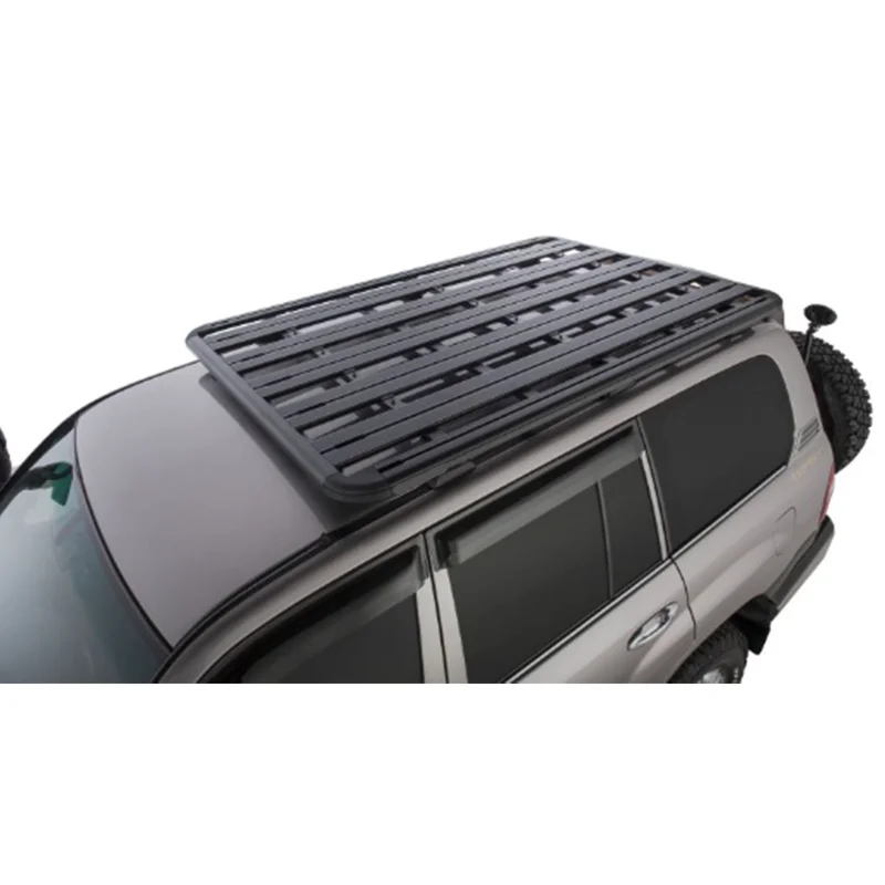 

Universal Roof RackLogo Aluminum Alloy Car Cargo Carrier Luggage Basket Roof Racks 2020 Wrangler Jk Jl Aluminum Alloy / S