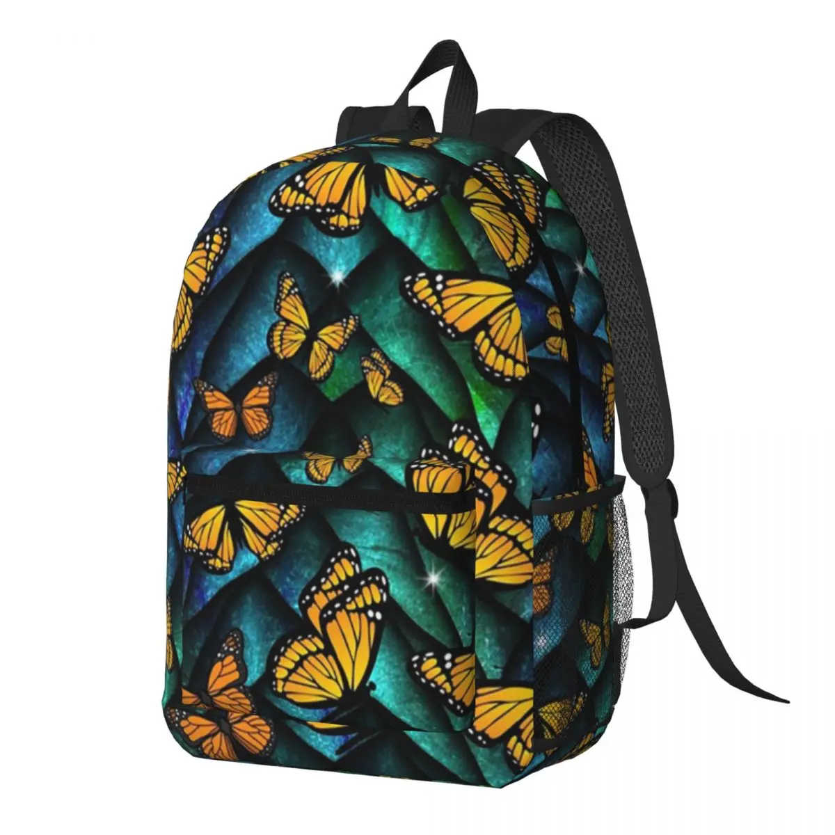 Fantasy Butterfly Dragon! Backpack Daypack Large Capacity Kids BookBag School Bag Shoulder Bags for Men Women