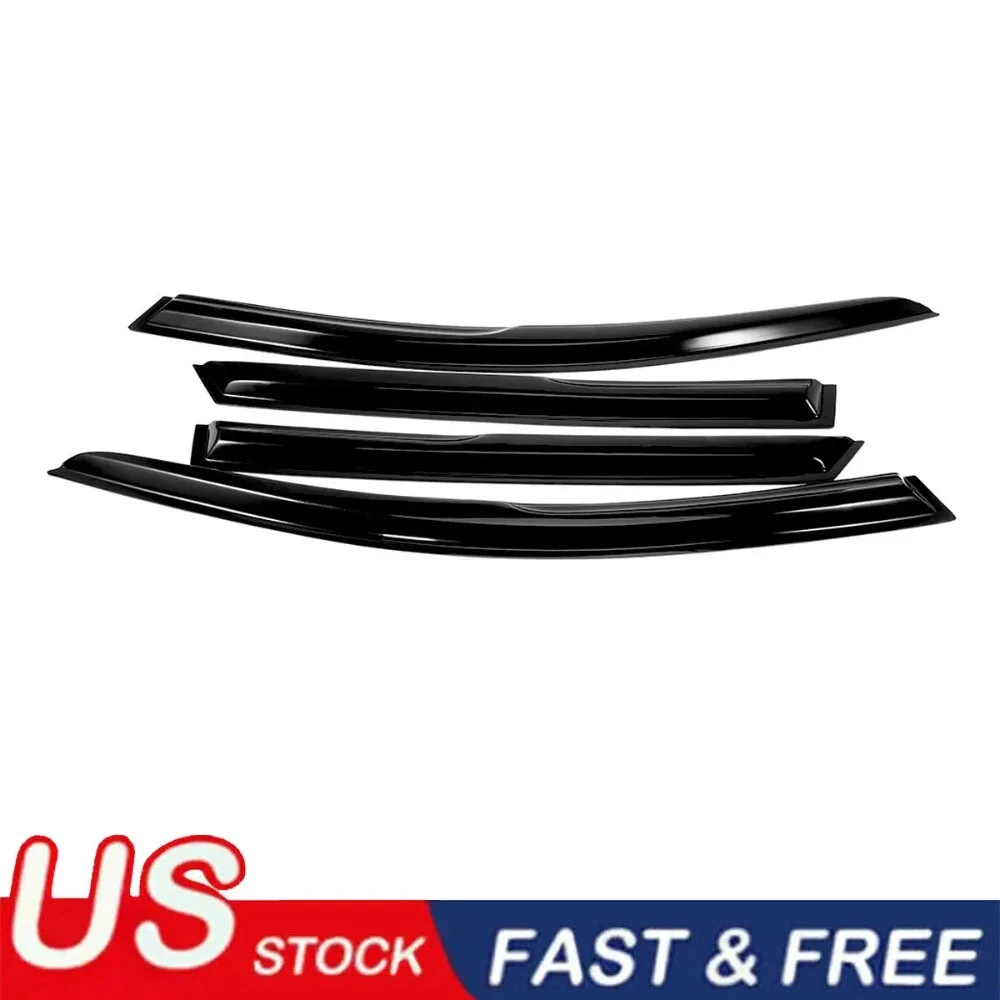 

For 2016-2020 Kia Optima JDM Mugen Window Visor Vent Rain Guards Wind Deflector