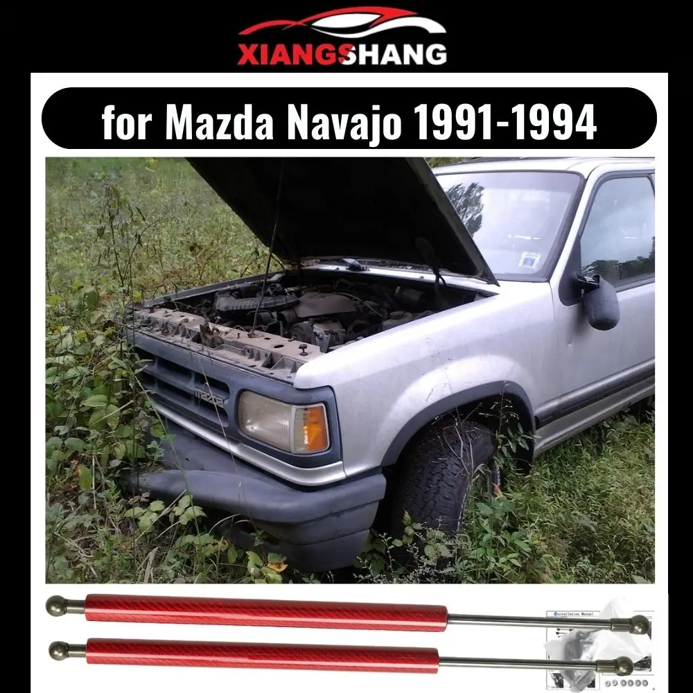 

Front Bonnet Hood Damper for 1991-1994 Mazda Navajo Modify Gas Struts Lift Support Shock Absorber