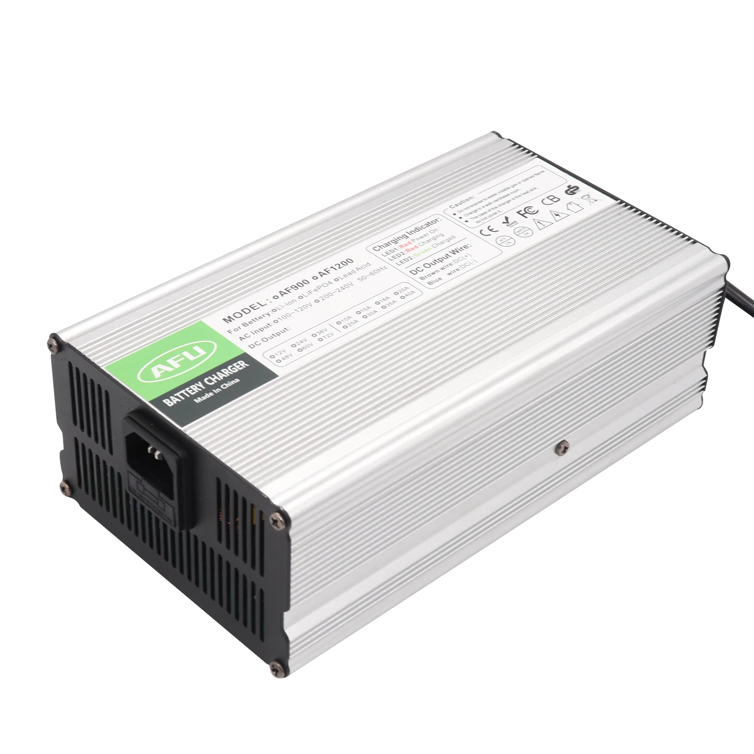 Cargador de batería LiFePO4 de 29,2 V, 22A, carcasa de aluminio Usd para batería LiFePO4 de 8S, 24V, 25,6 V, cargador rápido inteligente