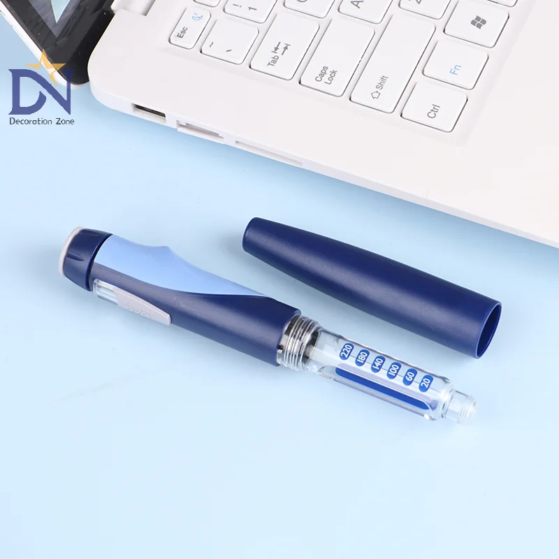 Portable Classics Lilly Lancing Pen Syringe Insulin Lancet Pen For 3ml Humulin Humalog Diabetic Injection Diabetes