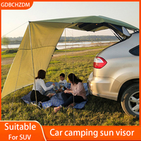 Car box docking tent Portable Waterproof SUV Tail Tent 3-4 people Dome tent Sunshade Tunnel style tent,Large tent
