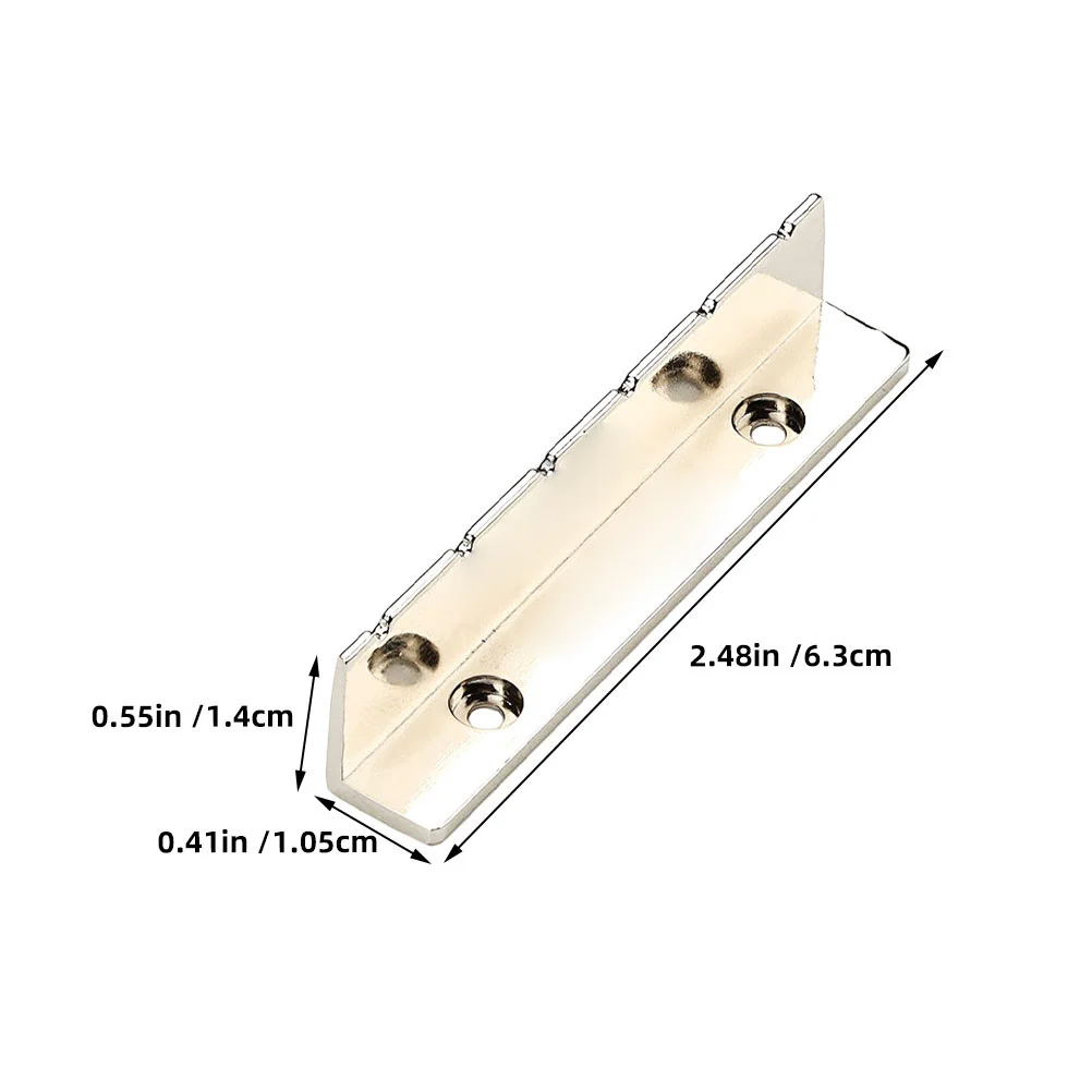 جيتار علوي سلسلة الجوز تصميم على شكل حرف L أداء مستقر مظهر أنيق سهل التركيب ملحقات أجزاء الجيتار #4