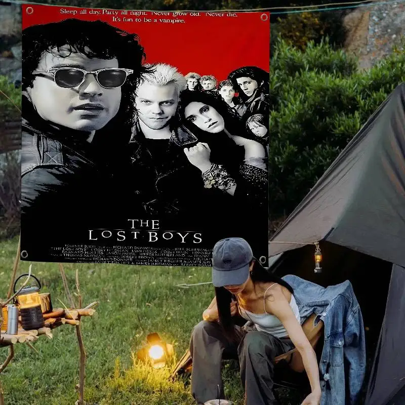 Lost Boys Classic Movie Bunte Flagge Wandbehang Böhmisches Wandbanner Mandala Indoor Art Decor