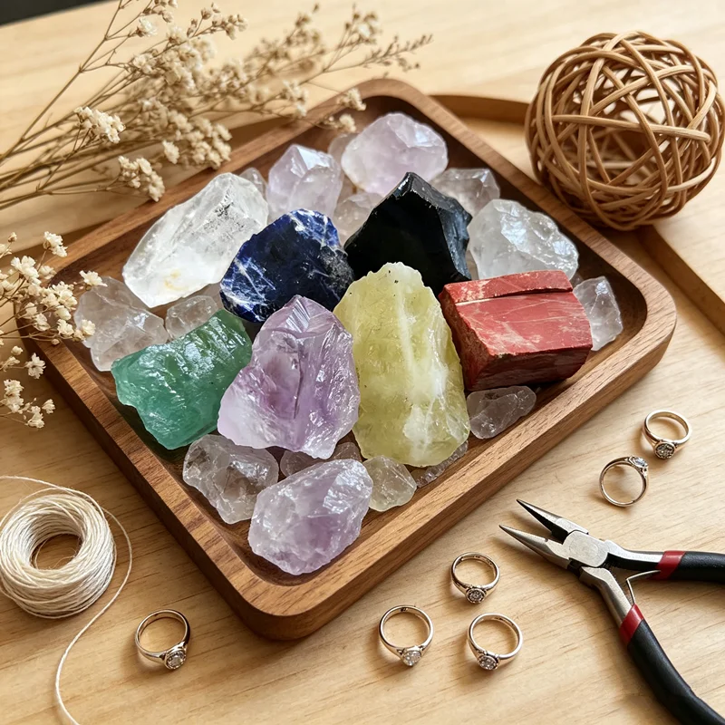 Natural Chakra Healing Crystal Stones Set