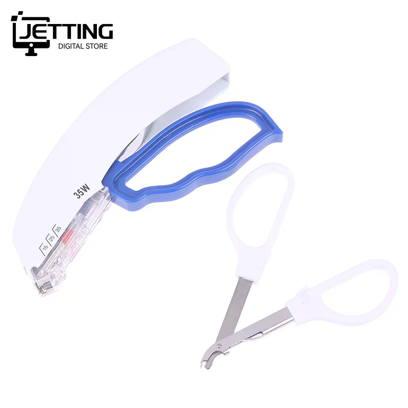 ✍ 縫合ステープラー針除去器医療用皮膚ステープラー縫合ステープラー手術専用皮膚縫合機手術に適しています