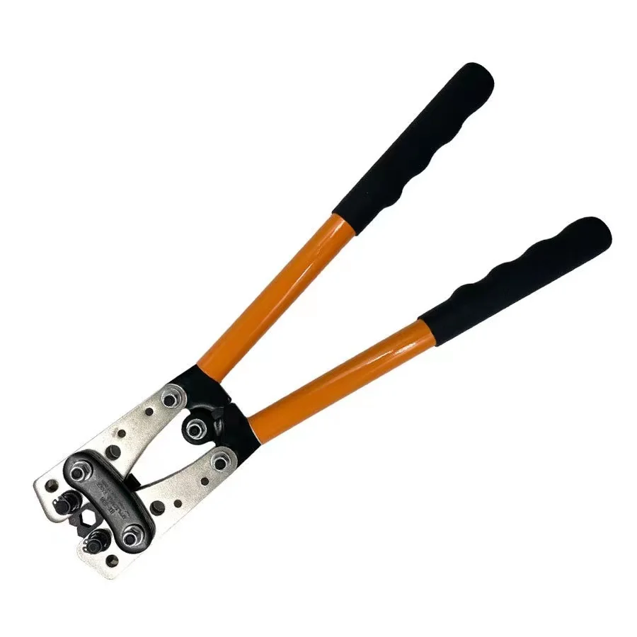 Battery Cable Lug Crimping Tool for 8, 6, 4, 2, 1, 1/0 AWG Heavy Duty Wire Lugs with Wire Shear Cutter - view 4