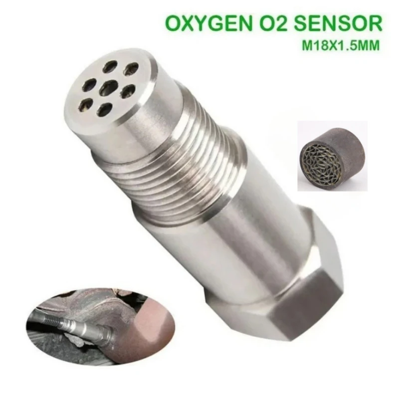 Universeller Gefilterter Hinterer Sauerstoffsensor-Dichtungsadapter M18x1.5 Edelstahl Katalysator – Detail 2