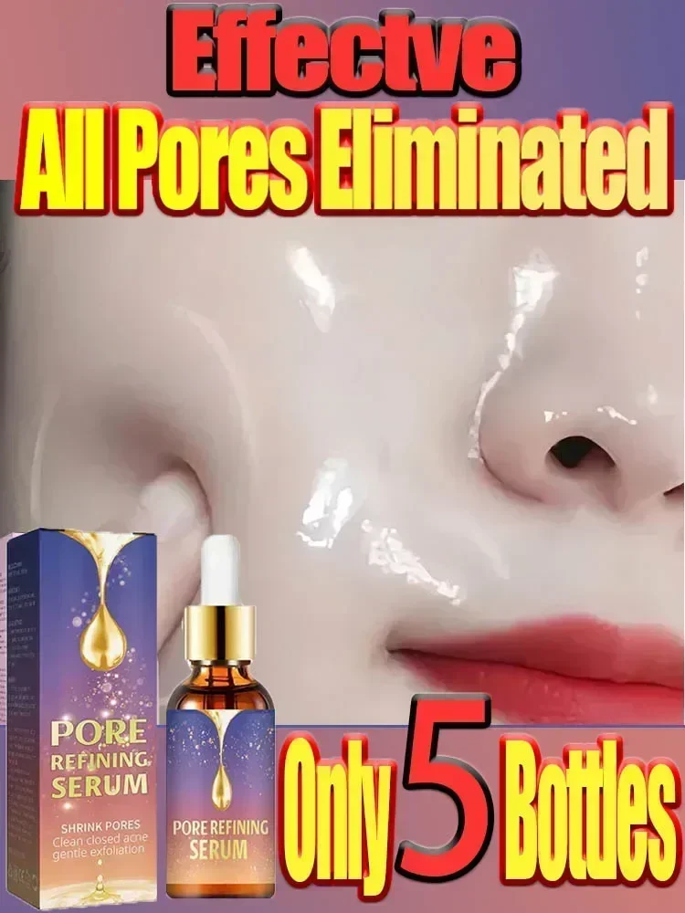 

Pore Shrink Face Skin Care Serum Facial Essence For Shrinking Pores Remover Relieving Dryness Moisturizing Oil Control Firming