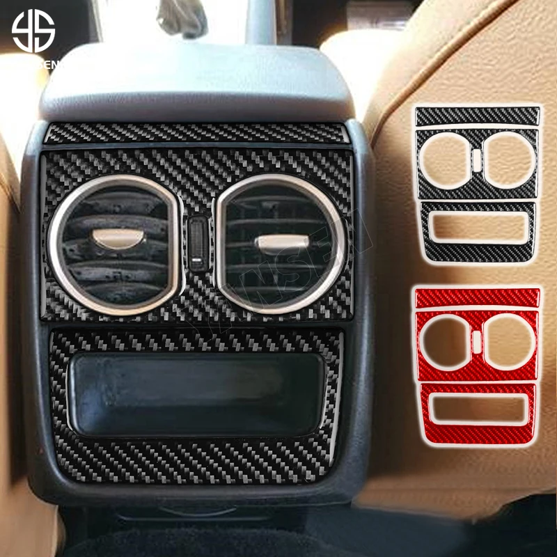 

Car Rear Air Outlet Trim Carbon FiBer Sticker For Alfa Romeo 159 2005 2006 2007 2008 2009 2010 2011 Interior Accessories