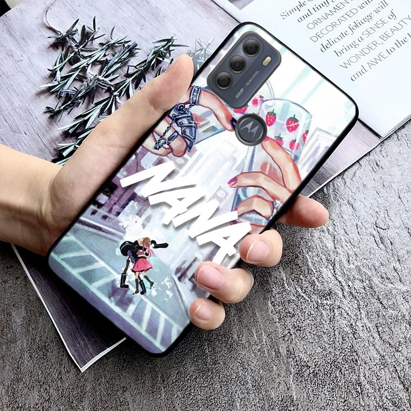Nana Osaki Anime Phone Case For Motorola Edge 50 40 Pro 50 40 30 Ultra Neo Fusion Moto G Play G Stylus G Power G 5G