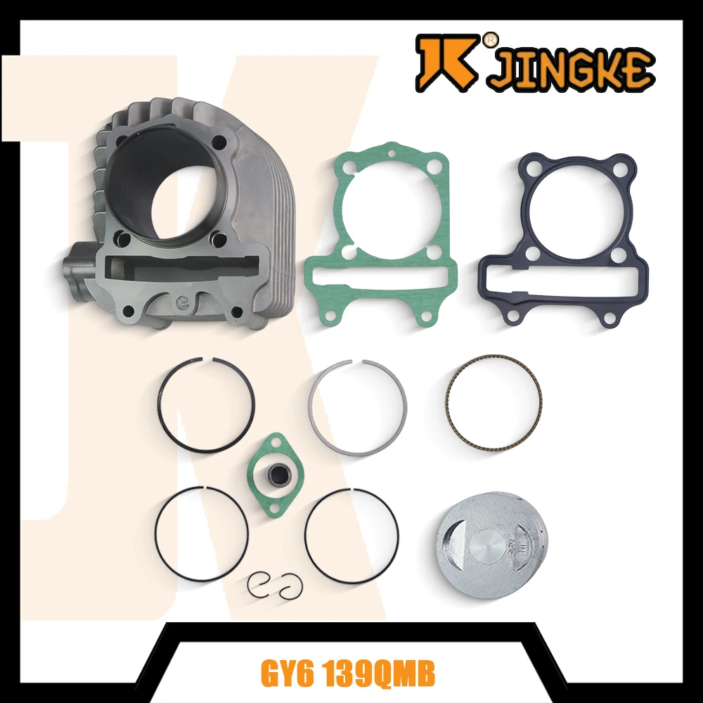 

61mm Big Bore Cylinder Kit 170cc For GY6 150cc 157QMJ 152QMI ATV Scooter Go Kart Piston Gasket Set