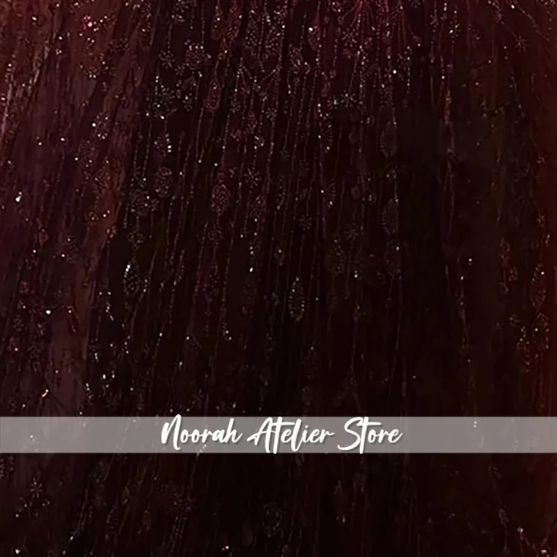 우아한 두바이 아라비아 인어 스타일 여성용 이브닝 드레스, 숄 포함, 스트랩리스 비즈 장식, 공식 프롬 웨딩 파티 가운, 2025 맞춤 제작