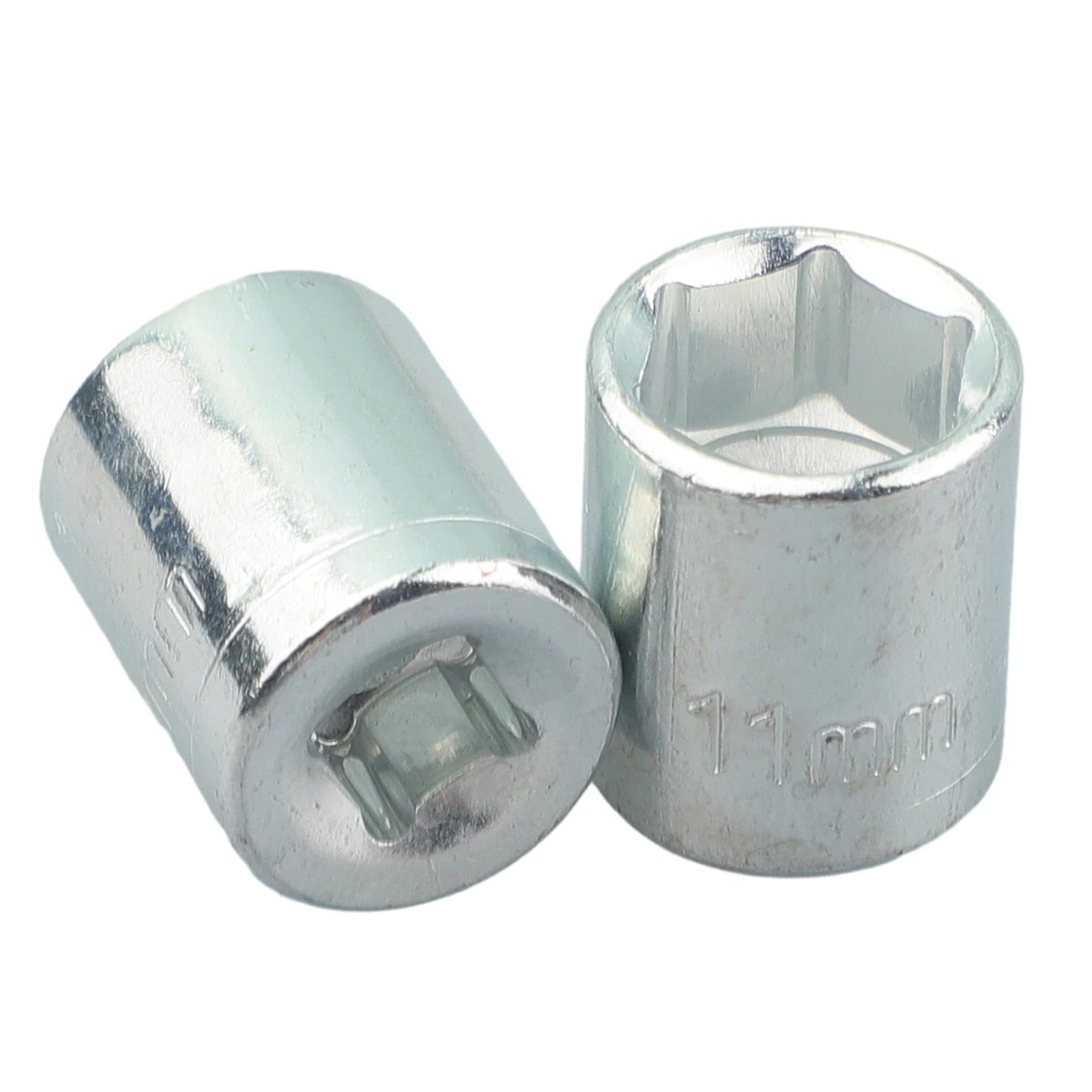 9-teiliges 1/4-Zoll-Steckschlüssel-Set, metrisch, 5-13 mm, Sechskantmutternentferner-Werkzeugset aus Kohlenstoffstahl für Ratschenschlüssel und Bohrmaschine – Detail 4