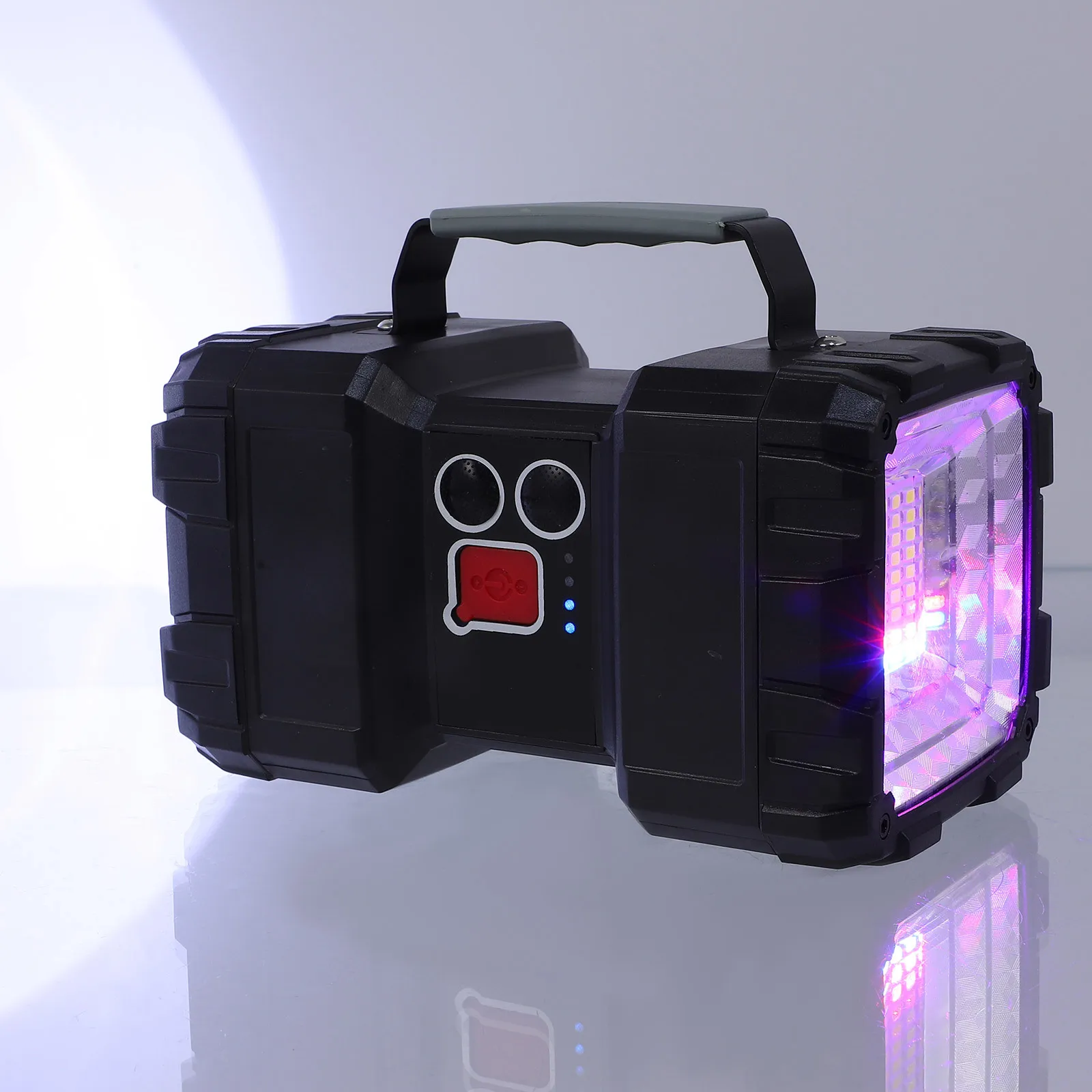 1 مجموعة قابلة للشحن عالية السطوع مصباح يدوي المحمولة طويلة المدى الشعلة للتخييم في الهواء الطلق الصيد السفر المنزل استخدام دائم Led #2