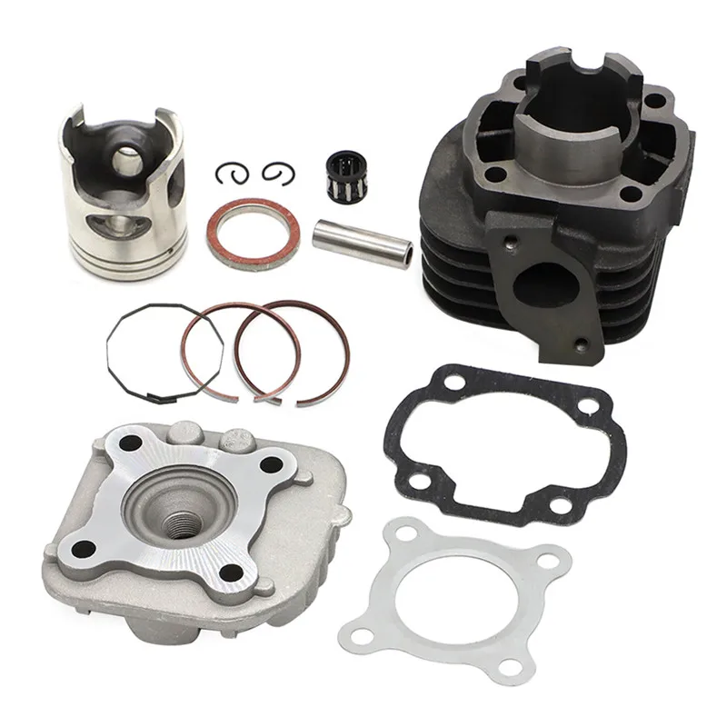 For POLARIS PREDATOR SCRAMBLER SPORTSMAN 50 50CC CYLINDER REBUILD ENGINE TOP END KIT