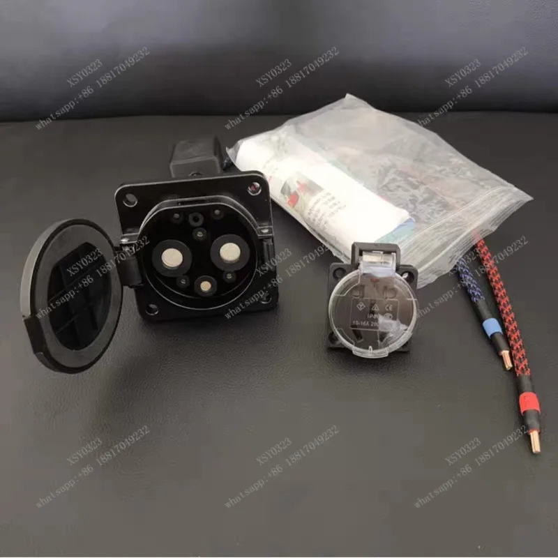 

7000W Electric Vehicle (EV) Charger Adapter 220V 10/16A for RV Motorcycle Car Power Take-off Device