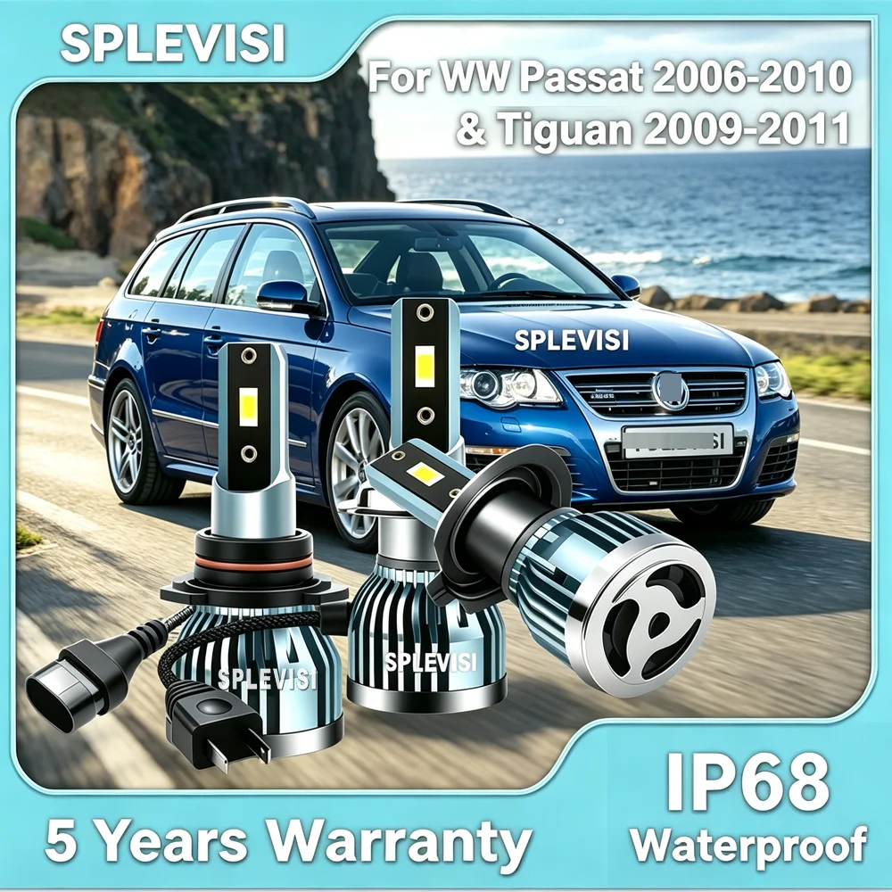Automobile Car CSP Headlight Foglights H7 H7 9006 For For VW Passat 2006 2007 2008 2009 2010 & Tiguan 2009 2010 2011