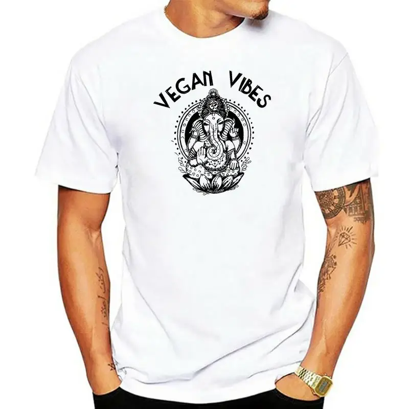 Vegan T shirt Vegan Vibes Shirt Gift For Vegetarian Men Women Unisex Top Tees Sale 100 % Cotton T Shirt