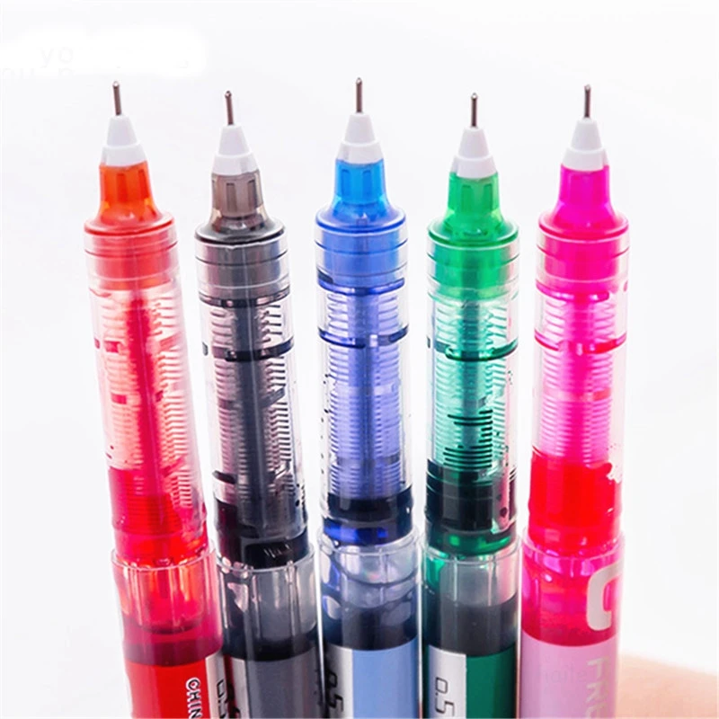 7Pcs/set Cute RollerBall Pens,0.38/0.5mm Ballpoint Pen, for Writing School Office Stationary Kawaii Color Gel Pens