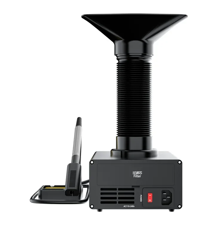 LY-TBK D301 3 في 1 مكواة لحام بدرجة حرارة ثابتة مدمجة في ممتص التدخين لتنقية الدخان مع مصباح LED 150 وات #5