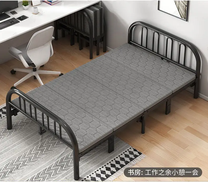 Household nap single bed rental housing office nap simple bed duty marching bed