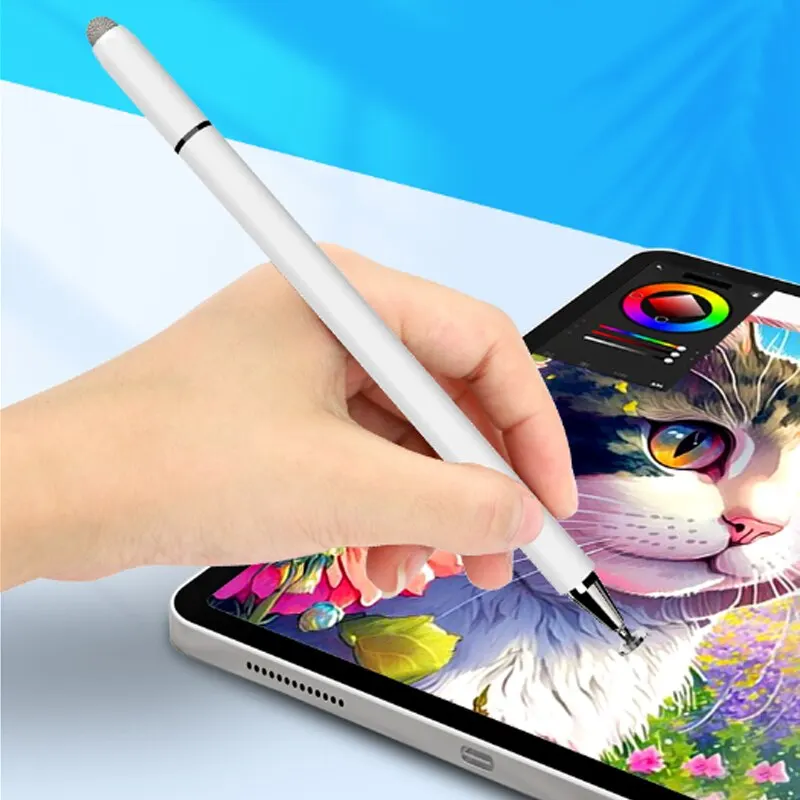 Wenku Magnetic Adsorption 4 in 1 Universal Capacitive Stylus Pen Tips Screw With Ink No Battery for Android Touch Screens Iphone