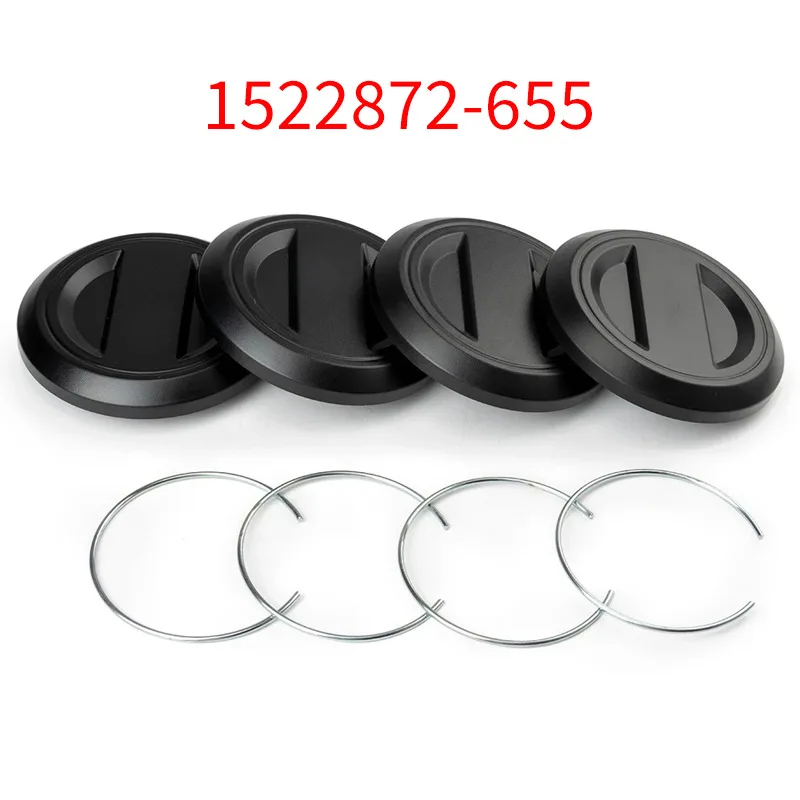 

1522872-655 For Polaris models, black tire hub cover 1522216-655