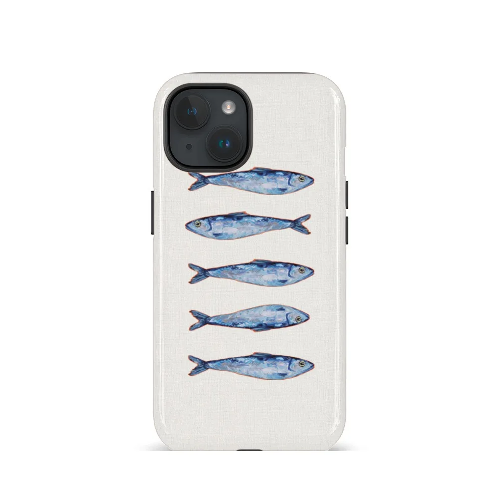 

Ins Five Small Deep-sea Fish Case for IPHONE 17 16ProMax 15 14 13 12 11 PRO Plus Acrylic TPU Two in One Magnetic Phone Cases