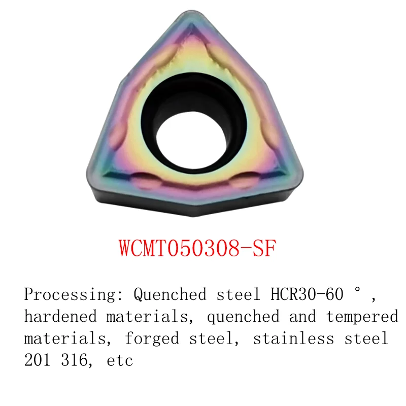 

5PCS U Drill Insert Quick Drills Water Jet WCMX GT040208 CNC Cutter Grain Violent Peach Stainless Steel Inserts Blade