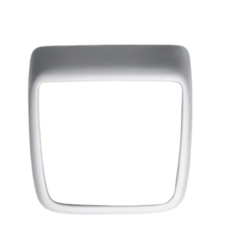 

Rear Screen Protector Cover Protective Decorative Frame Leather ABS Light Gray Dark Grey Beige for Xiaopeng P7+