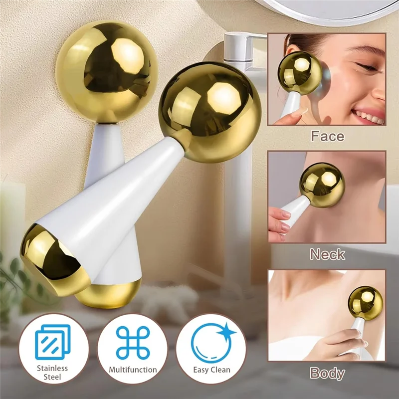 

BAAN-Ice Globes For Face Eyes Cold Stick Facial Massager For Beauty Routines Skin Care