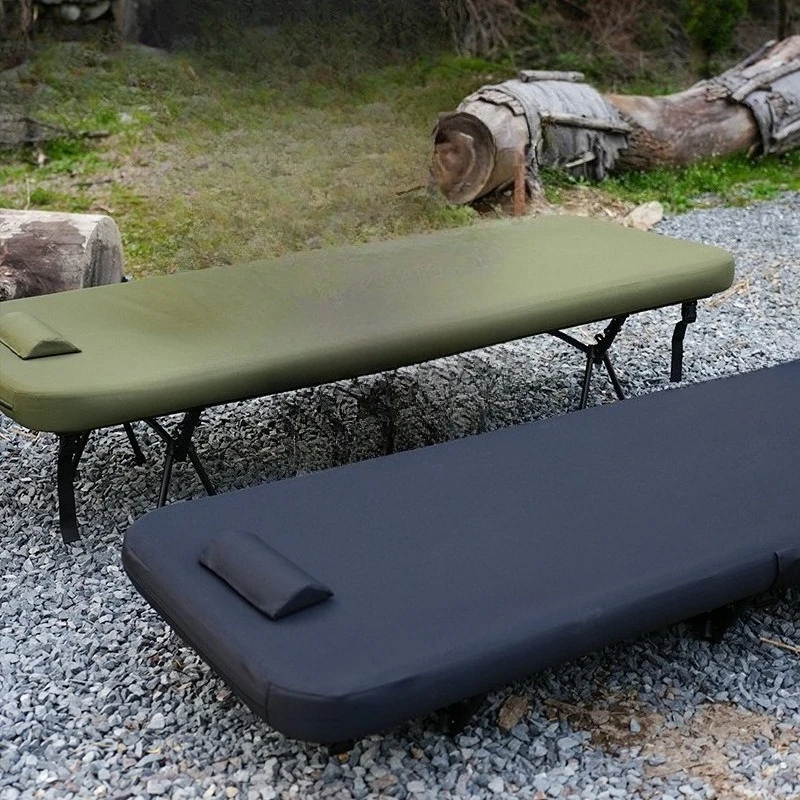 Cloud suspension bed outdoor camping high elastic brushed inflatable mattress line off the ground