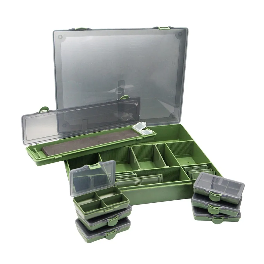 carp-fishing-tackle-box-with-comfortable-seats-hooks-for-river-lake-stream-ocean-boat-fishing
