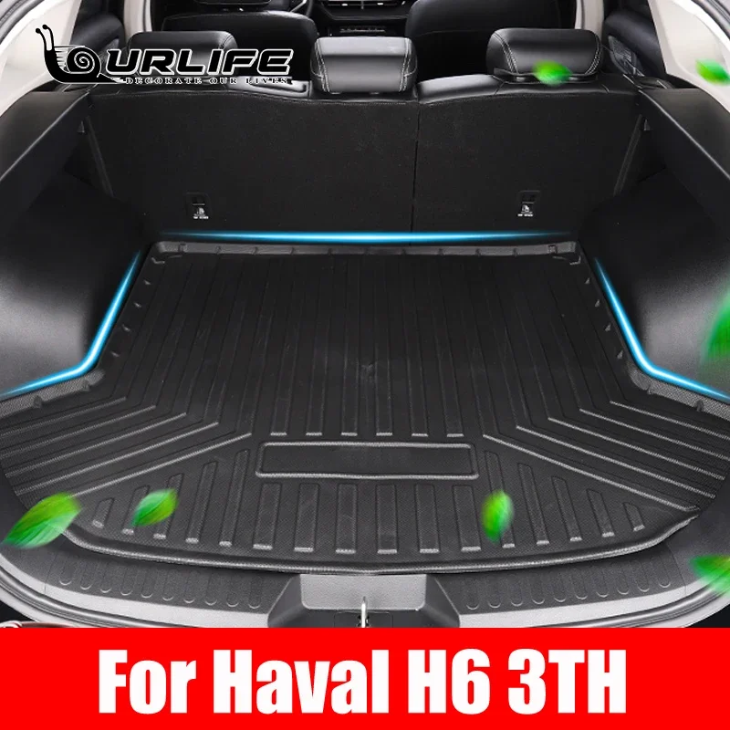 

TPE Trunk Mat For Haval H6 3TH 2021 2022 2023 Accessories Trunk Carpet Car Boot Mat