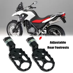 Reposapiés trasero ajustable para motocicleta, clavijas giratorias para BMW F650GS, Dakar, G650GS, G650, GS, G, 650GS, G, 650 GS, 2009-2018