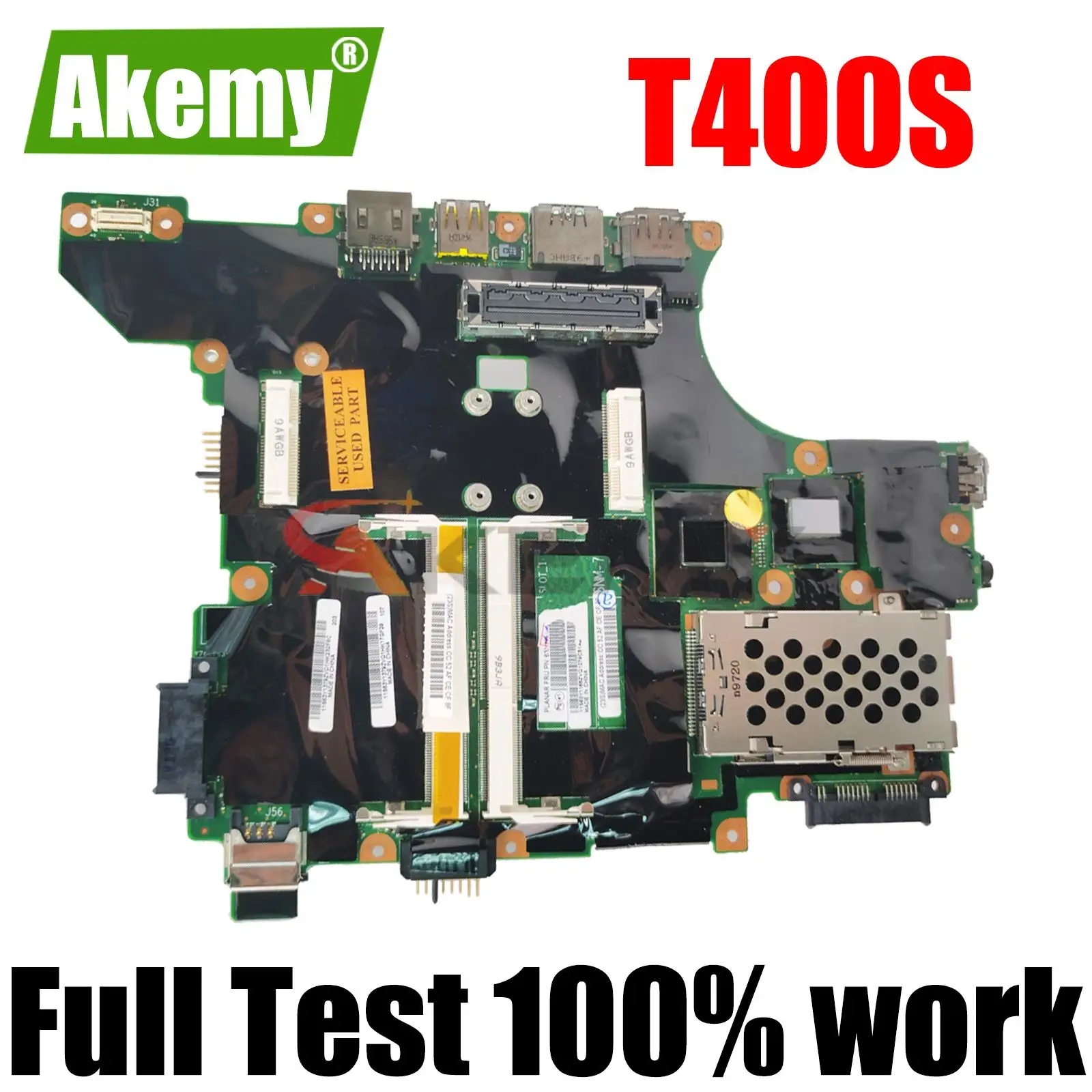 

63Y1368 For LENOVO Thinkpad T400S SP9400 Notebook Mainboard SLGAA SLB92 DDR3 Laptop motherboard