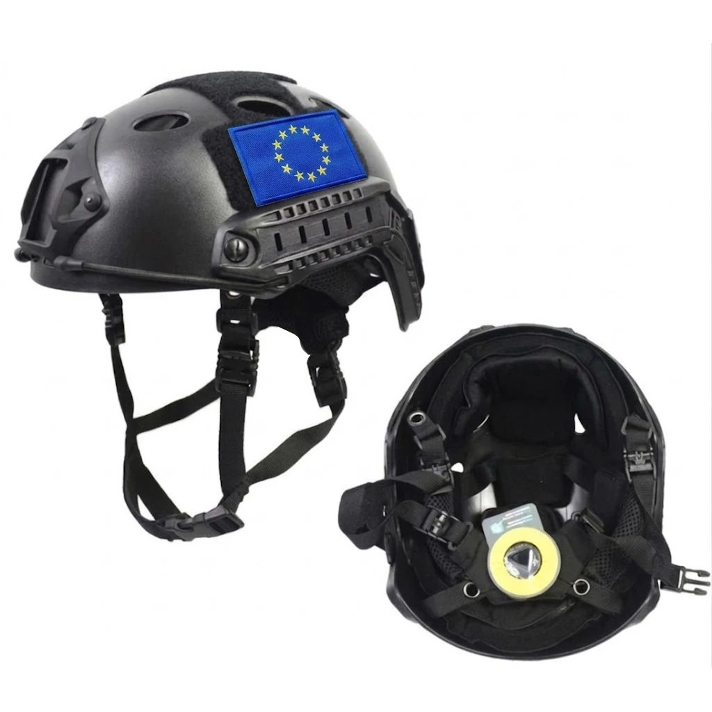 fastヘルメットエアガンmhヘルメットabsライト普通スポーツアウトドアpjエアガン射撃cs特殊警察防護装備