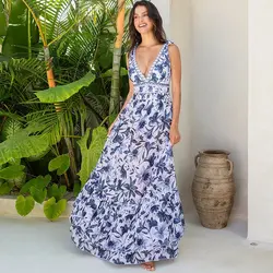 2025 Flaxmaker Vintage Printed Swimsuit and Sarong Swimwear Women Elegant Sleeveless Summer Swimwear Ladies Bathingsuit